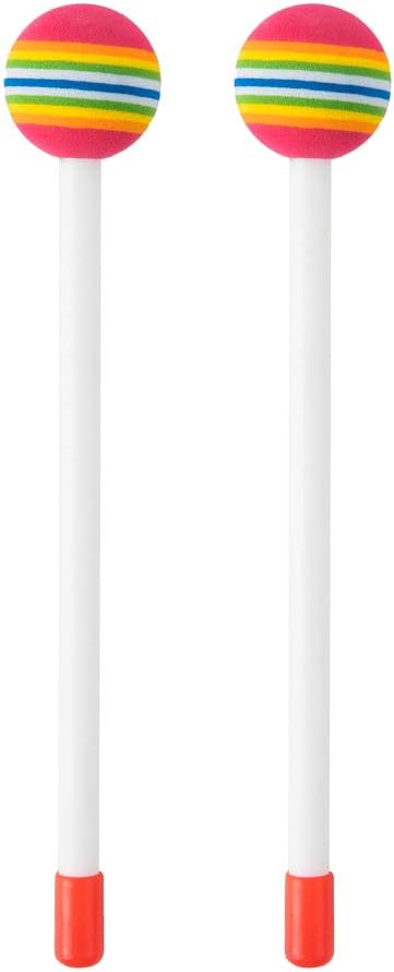 Kids Floor Tom Drum Toddlers: Baby Music Toys 8 inch Percussion Instrument Child Drums - Montessori Toys Wooden Drum for Preschool Educational Birthday (Purple 8")