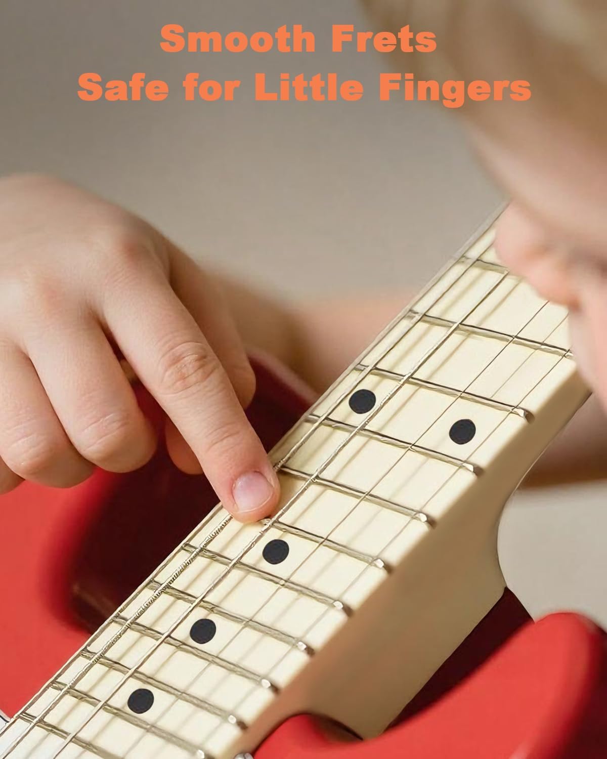 Kids Electric Guitar Beginner Kit 30 Inch, Mini ST Style Electric Guitar for Boys Girls with Amp 5W, Gig Bag, Tuner, Strap, Cable, Picks, Extra Strings, RST-70 Red