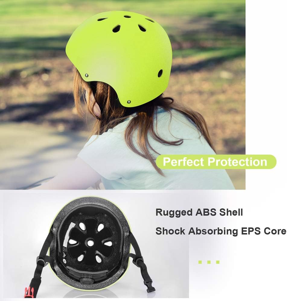 Kids Helmet, Toddler Adjustable Kids Ages 3-8 Years Old Boys Girls Multi-Sports Safety