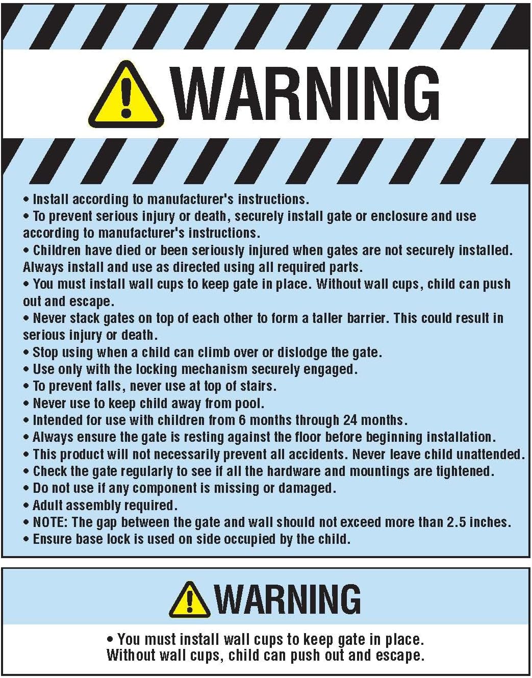 Regalo Easy Step 49-Inch Extra Wide Baby Gate, Includes 4-Inch and 12-Inch Extension Kit, 4 Pack of Pressure Mount Kit and 4 Pack of Wall Mount Kit