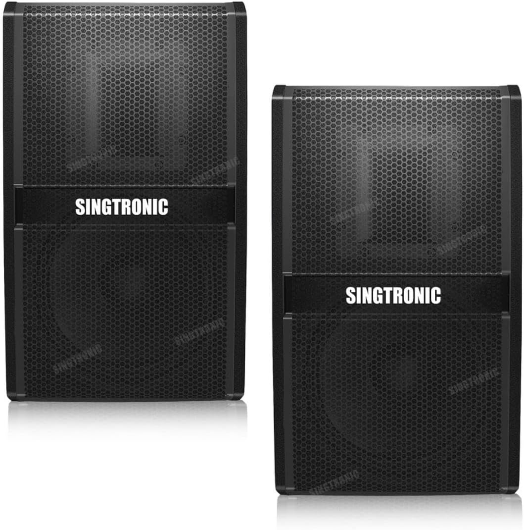 2500W Complete Karaoke System – 50,000 Preloaded Songs + Unlimited YouTube | Select Songs via App on Phone/Tablet | Wireless Mics, Digital Mixer & Class D Amp