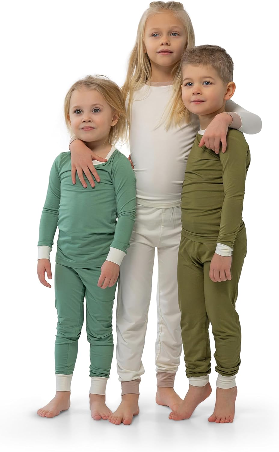 2-Piece Pajama for Kids and Toddlers - Toddler Pajamas - Boys and Girls Pajamas viscose made from Bamboo