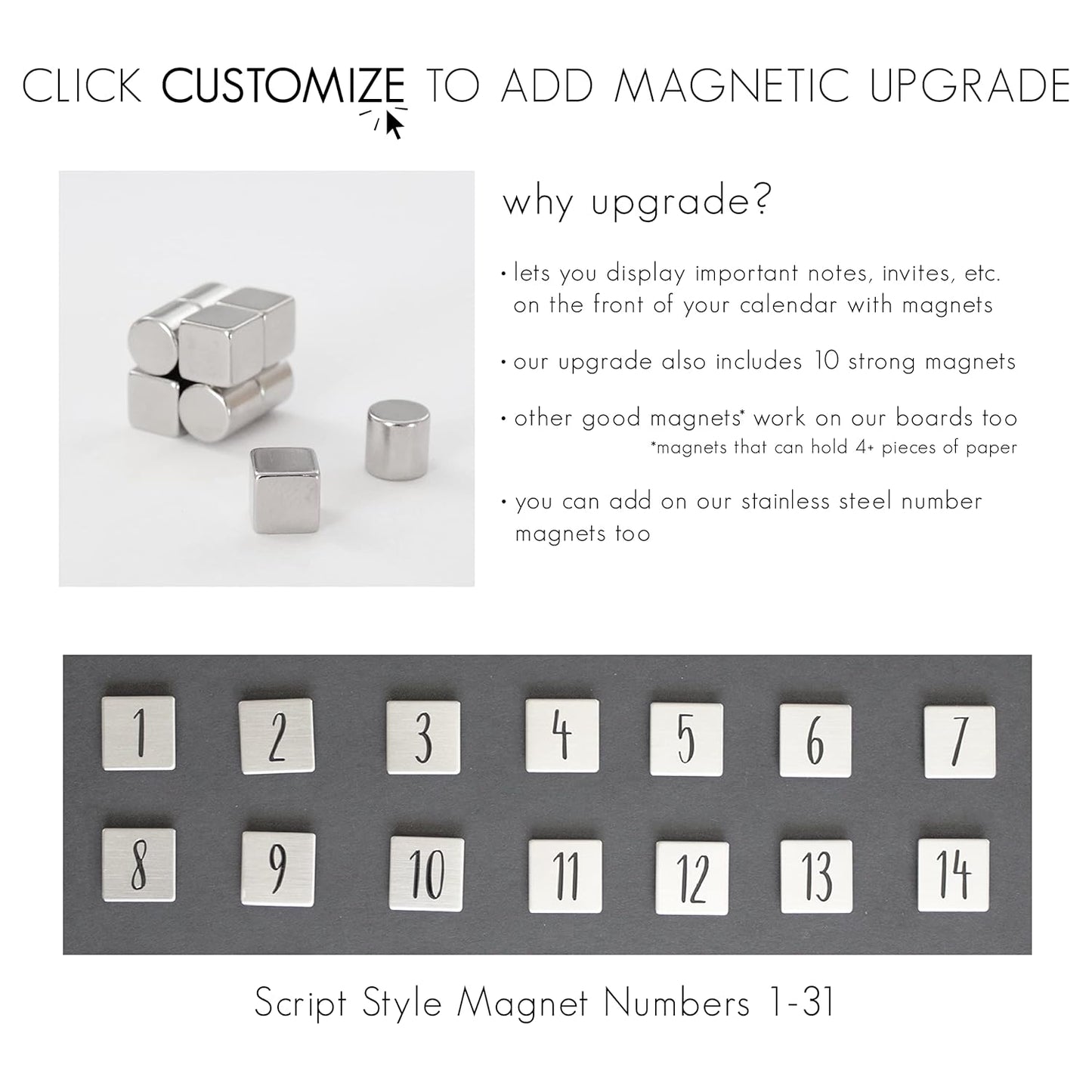 Personalized Dry Erase Wall Calendar with Custom To do list and Notes Organization Sections | Large Whiteboard Calendar (24" W x 18" H, Black Frame)