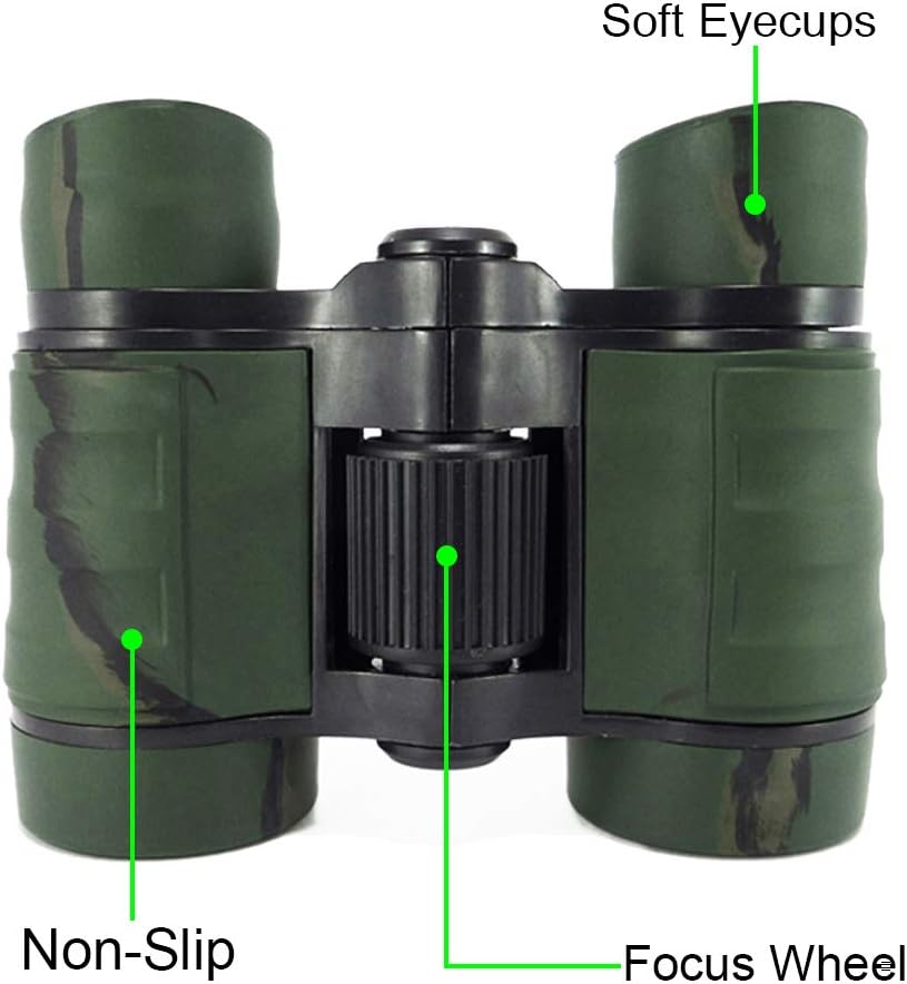 Kids Outdoor Adventure Set :Educational Children’s Toys Binoculars, LED Headlamp Flashlight, Compass, Magnifying Glass Whistle Butterfly Net & Backpack(Camo Color) for Boys