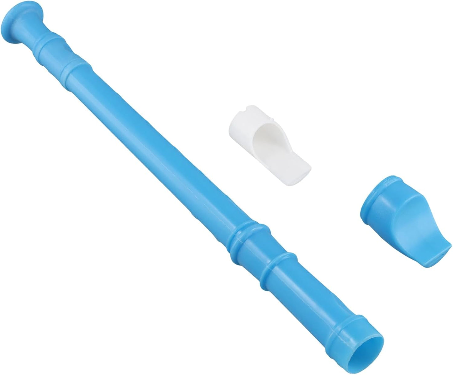 30 Pack 8 Hole Soprano Recorder Descent Flute, German Musical Recorders Instruments with Cleaning Rod, Blue Flutes for Beginners, Student Practice, School Concert