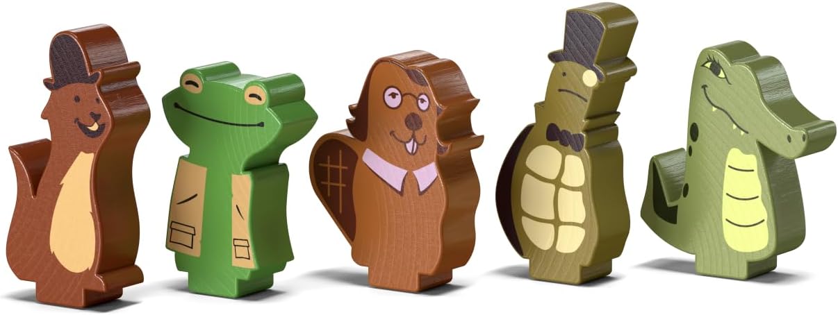 ALLPLAY - River Valley Glassworks Deluxe Edition Board Game for Families and Adults - Cozy Yet Clever Drafting Game - Colorful, Tactile Pieces - Scoring Puzzle - 1 to 5 Players - 20 Minutes