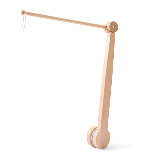 Baby Crib Mobile Arm,HBM Wooden Mobile Arm for Crib Mobile Hanger for Crib Baby Girl Nursery Decor