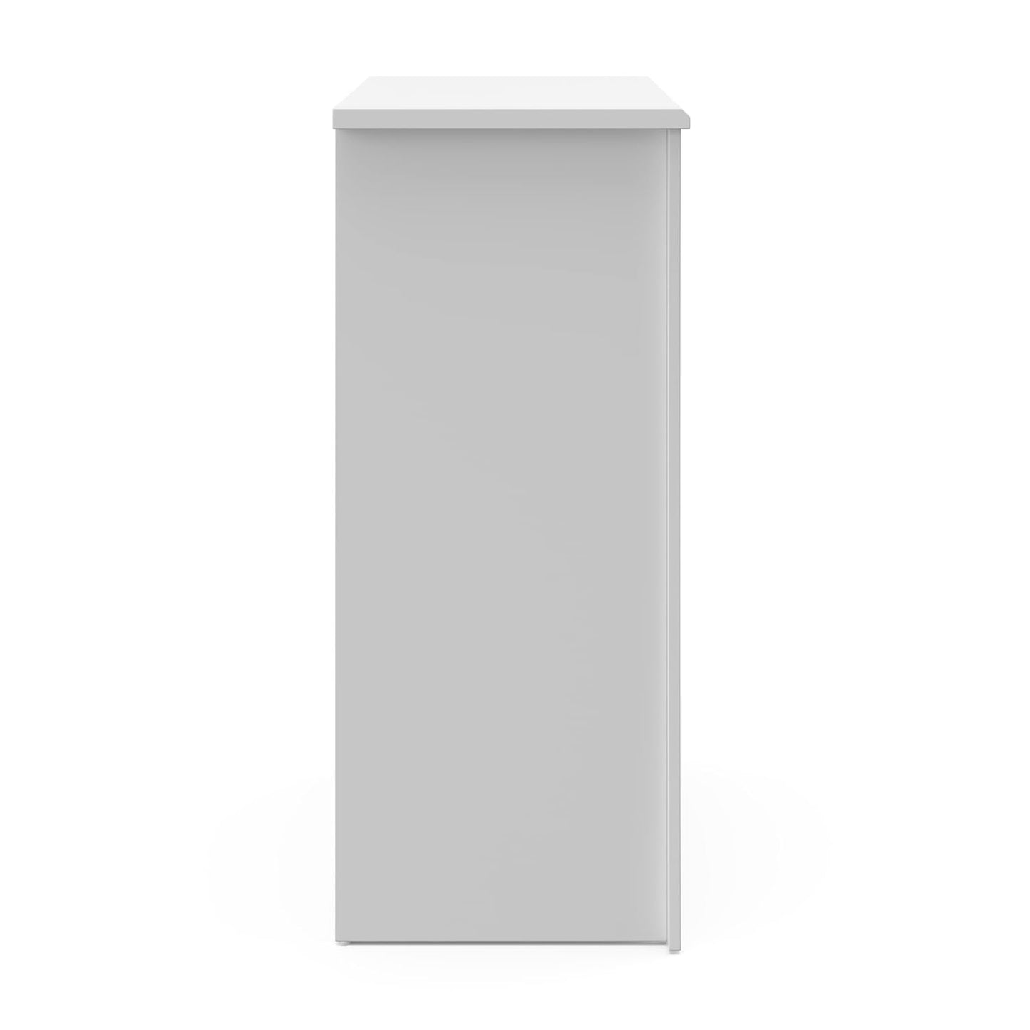 Storkcraft Crescent 4 Drawer Chest (White) – GREENGUARD Gold Certified, Dresser For Nursery, 4 Drawer Dresser, Kids Dresser, Nursery Dresser Drawer Organizer, Chest of Drawers