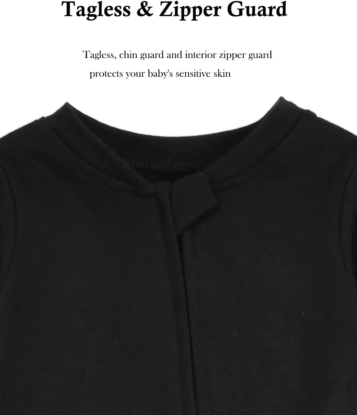 Aablexema Baby Footie Pajamas with Mittens - 3Pcs Infant Footed Sleeper Cotton Sleepwear Outfits