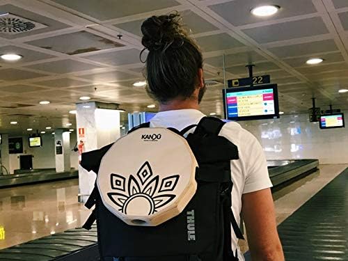 KTÄK -The First Handcrafted, Hand Drum Percussion, Two-Sound Cajón Body Snare, Portable Cajon by Kandu (Sahara Yellow)