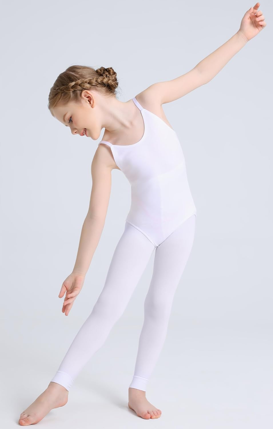 Girls Tights for Ballet Dance School Students Super Soft Stockings Leggings (Toddler/Kids)