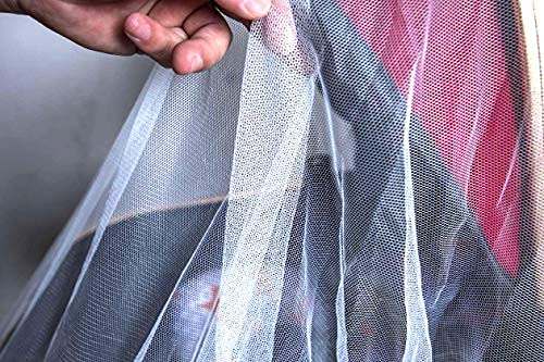 Enovoe Baby Mosquito Net for Stroller - Durable Cover for Cribs, Bassinets, Playards, Brown