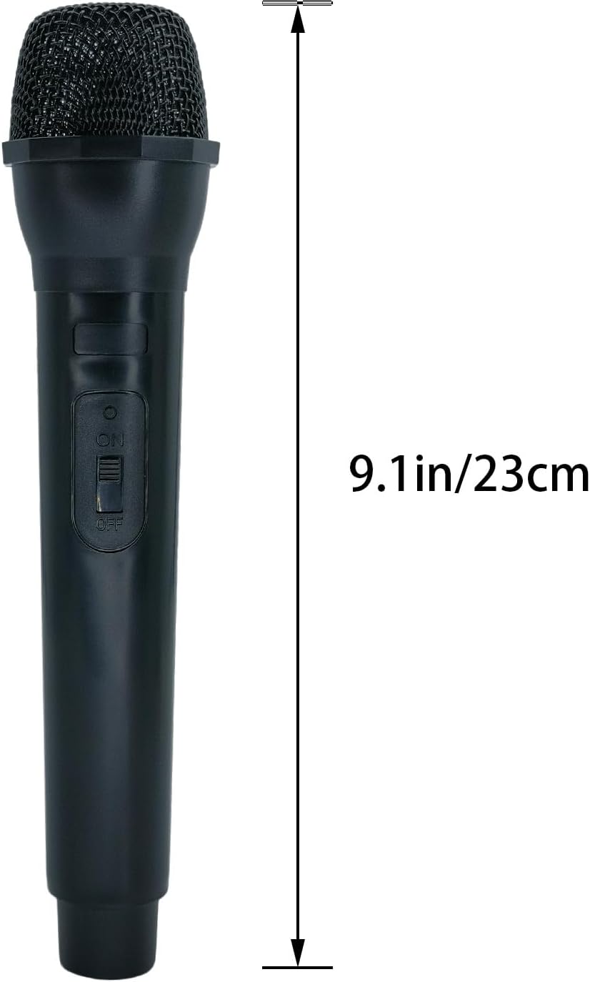 2-in-1 Kids Microphone for Role Playing, Singing and Dancing