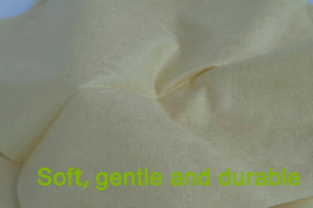 400 Count Careboree Unbleached Dry Baby Wipes Unscented Multi-Purpose Cotton Tissue Small Size