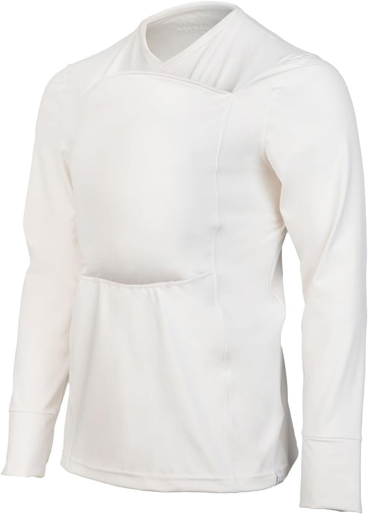 Lalabu The Dad Shirt | Hands-Free Baby Carrier for Dad with Kangaroo Pouch | Engineered for Bonding, Safety, & Comfort for Newborns Up to 15 Lbs. | CPSC Compliant