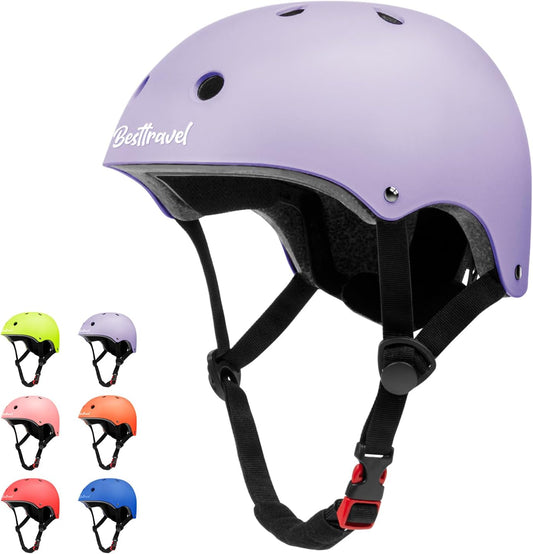 Kids Helmet, Toddler Adjustable Kids Ages 3-8 Years Old Boys Girls Multi-Sports Safety