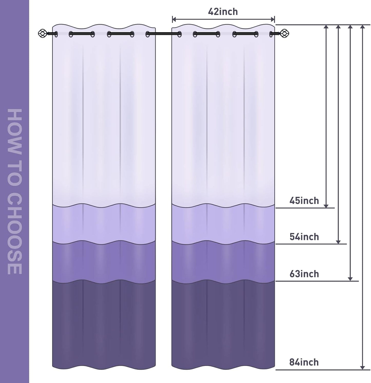 Aimego Galaxy Blackout Curtains Outer Space Universe Nebula Night Starry Window Drapes Decor for Kids Boys Teens Bedroom Living Roomm Grommet Room Darkening Curtains 2 Panel Set, 42"X84"