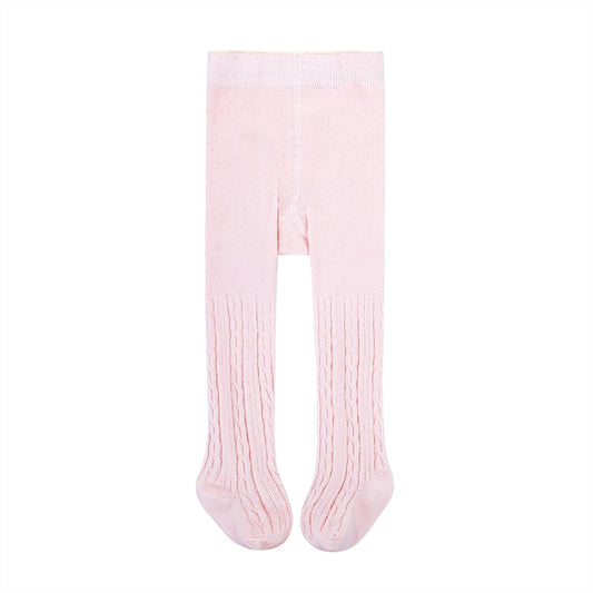 American Trends Baby Tights for Girls Cable Knit Cotton Leggings Newborn Pantyhose Soft Seamless Iinfant Stockings