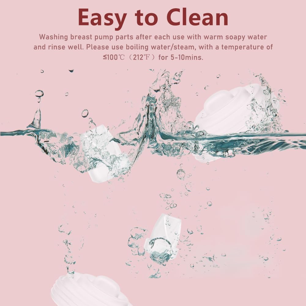 6pcs Silicone Diaphragm Only Compatible with Momcozy M5 Wearable Breastpump, Mom Cozy M5 Breastfeeding Essential Accessories, for Momcozy Breast Pump Replacement Parts