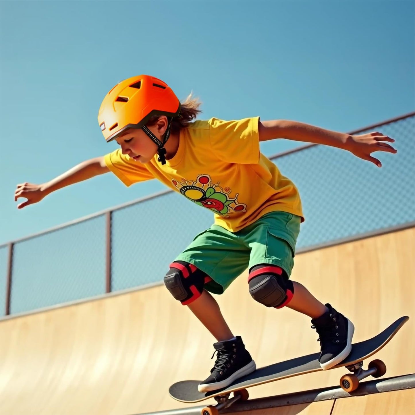 Kid Bike Helmets for Boys and Girls | Fit Head 51-54cm Circumference | CPSC & NTA-8776 Dual Certified | Multi-Sport Helmets with LED Lights, Magnetic Buckle, Detachable Visor