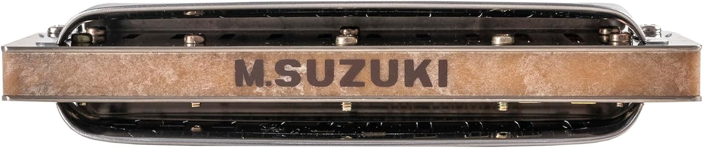 SUZUKI Harmonica, Silver Manji-B