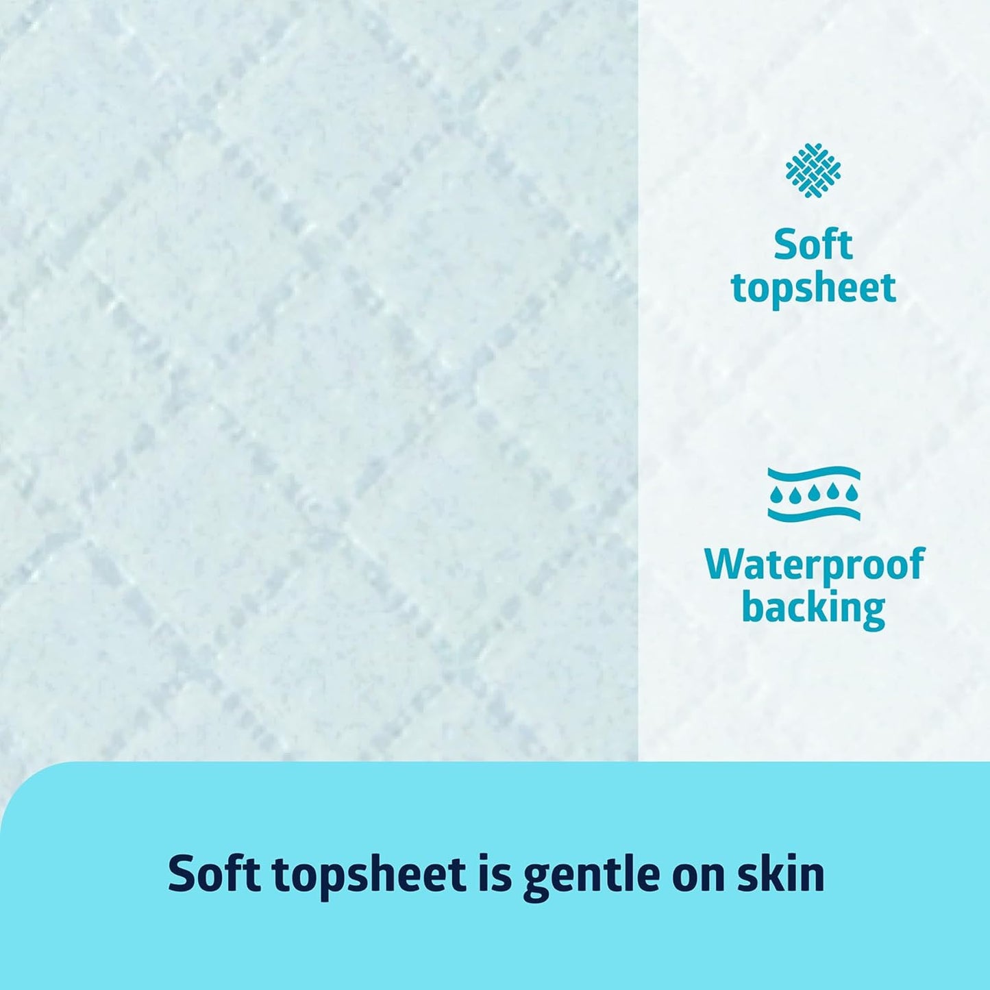 Medline Chucks Pads, Disposable Changing Pads for Baby, 17x24, 100 Count, Chucks Pads, Pee Pads, Disposable Underpads for Incontinence, Diaper Pads, Pee Pads for Babies