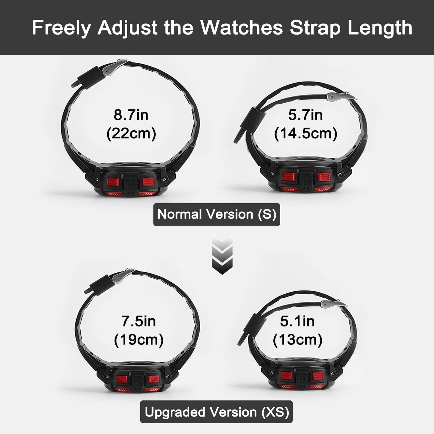 Kids Watch,Boys Watch for 3-15 Year Old Boys,Digital Sport Outdoor Multifunctional Chronograph LED 50 M Waterproof Alarm Calendar Analog Watch for Children with Silicone Band,Kids Gift