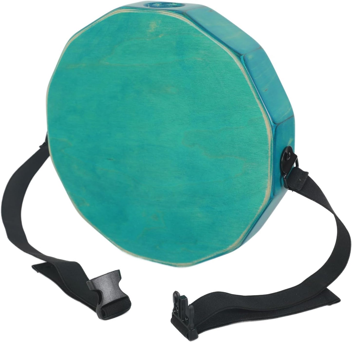 KTÄK -The First Handcrafted, Hand Drum Percussion, Two-Sound Cajón Body Snare, Portable Cajon by Kandu with Carry Case (Ocean Blue)