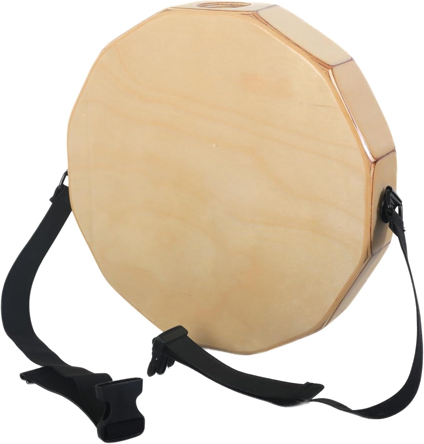 KTÄK -The First Handcrafted, Hand Drum Percussion, Two-Sound Cajón Body Snare, Portable Cajon by Kandu (Natural Wood/Black Logo)