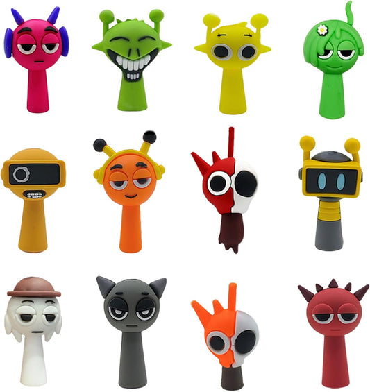 Action Figures Mystery Box,Mystery Box,Action Doll Collection Toys, Home Decorations, Birthday Gifts for Boys and Girls (12 Pcs)