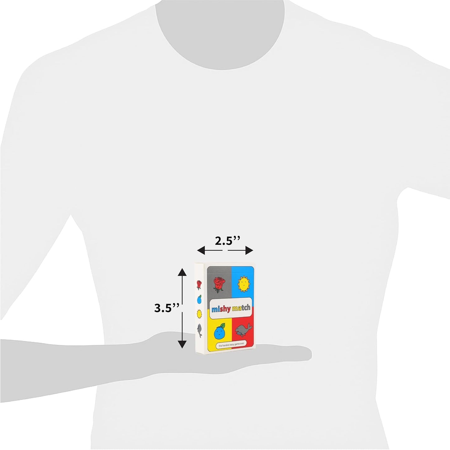 Mishy Match Award-Winning Card Game - The Hardest Easy Game Ever - Hilarious Brain-Melting Party Game - Card Games for Adults and Teens - Silly Gifts for Adults & Teens - Mensa Games