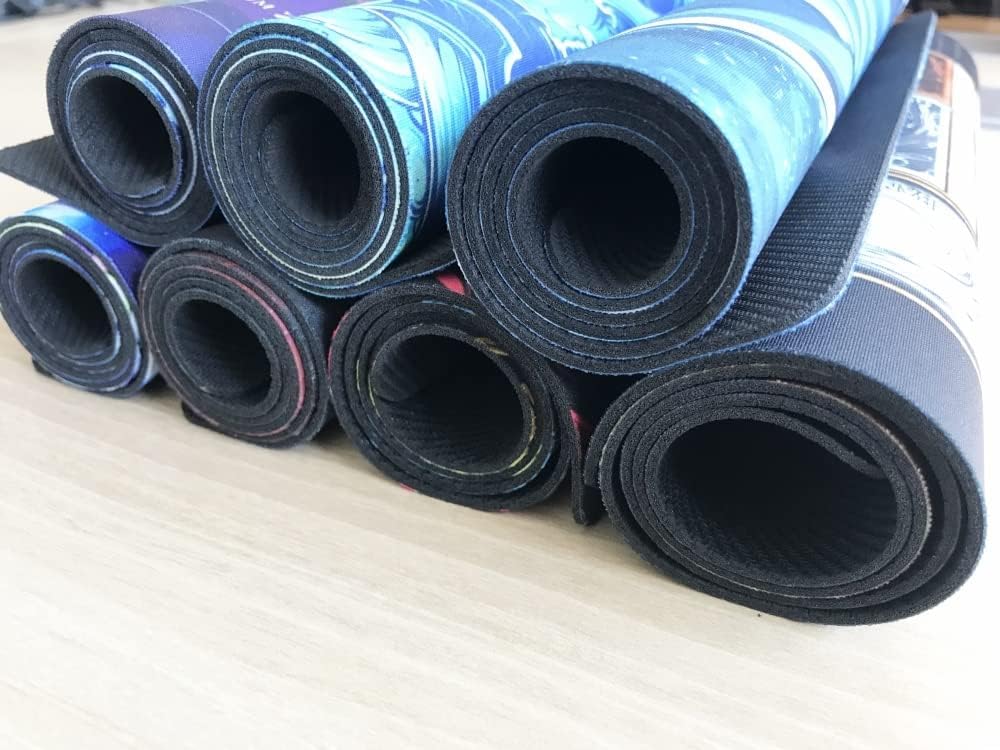 New Mlikemat Playmat Dark Magician Girl TCG CCG OCG Trading Card Game Mat with Zones + Free Bag (ZD014-27-A)