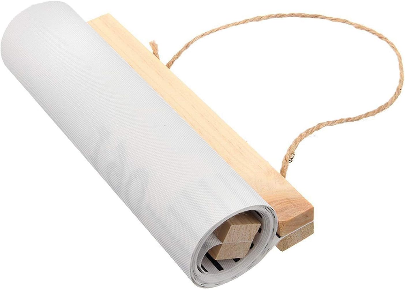 Kids Growth Chart, Wood Frame Fabric Canvas Height Measurement Ruler from Baby to Adult for Child's Room Decoration 7.9 x 79in (7.9 x 79in, Cartoon Crocodile)