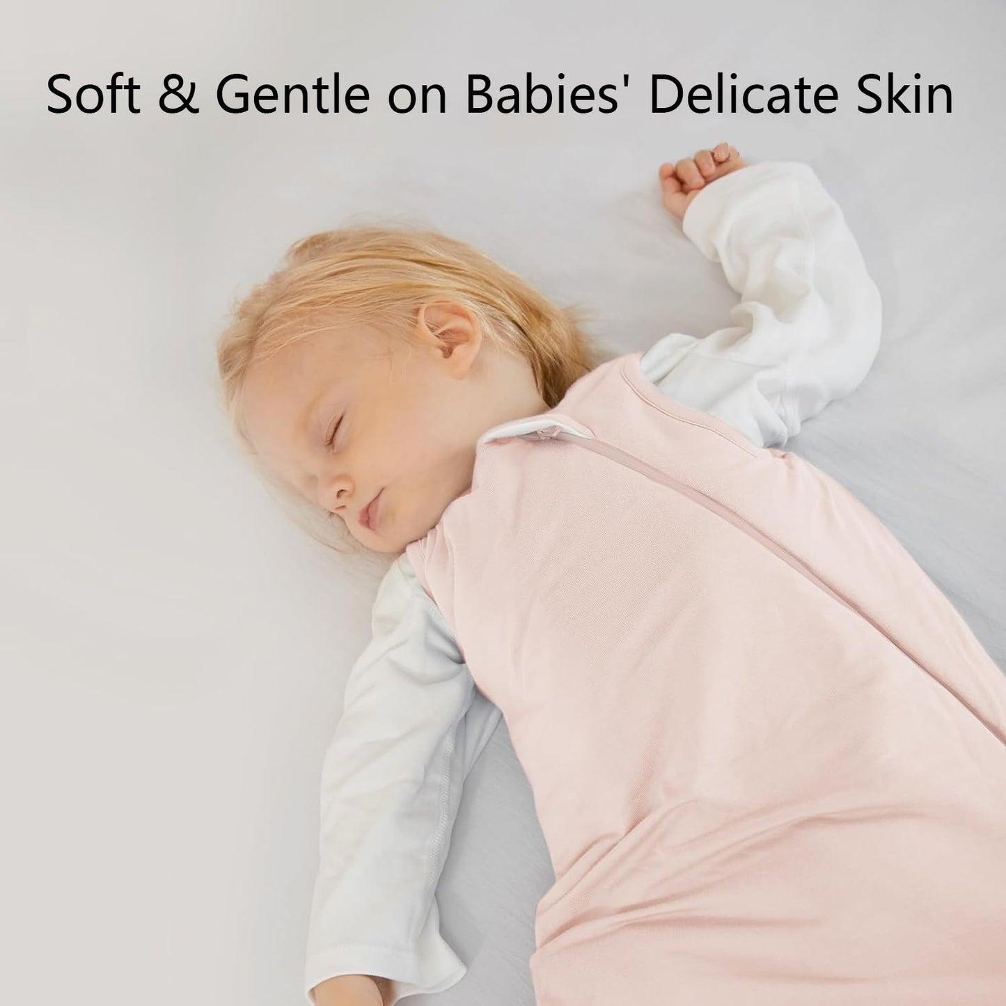 Rayon Made from Bamboo Sleep Sack 24-36 Months 1.0 Tog Ultra Soft Baby Wearable Blanket Toddler Sleep Sack 2t-3t for Babies Unisex 2-Way Zipper 3t Baby Sleeping Bag Extra Large Long XXL