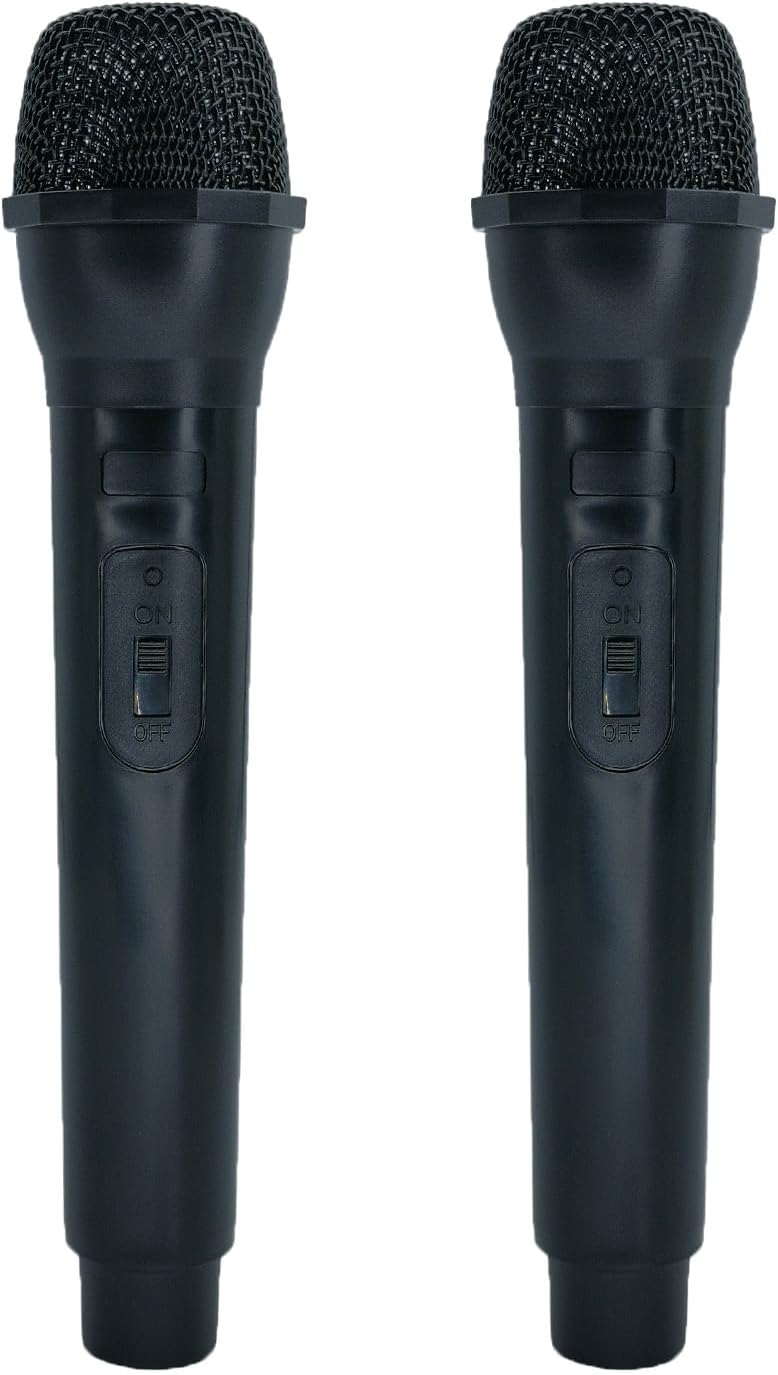 2-in-1 Kids Microphone for Role Playing, Singing and Dancing