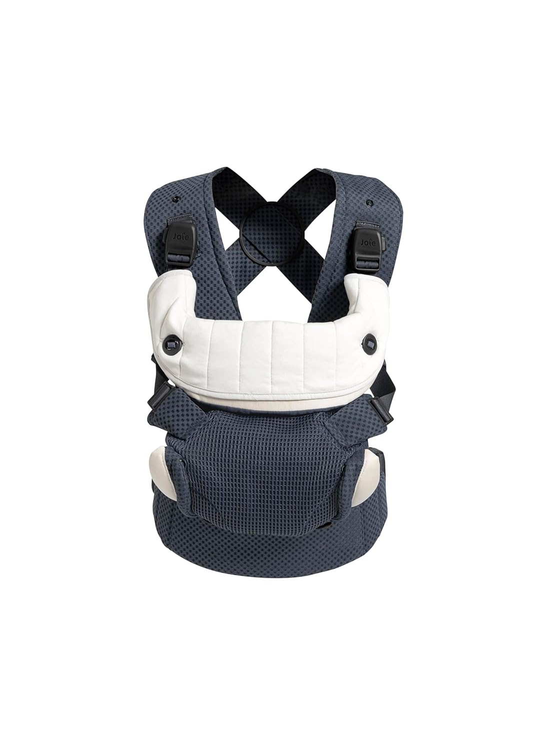 Joie Savvy Lite Air 3-in-1 Baby Carrier – Lightweight, Ergonomic Baby Carrier with 3 Carry Positions, Breathable Fabric, Padded Straps, and Lumbar Support (Indigo)