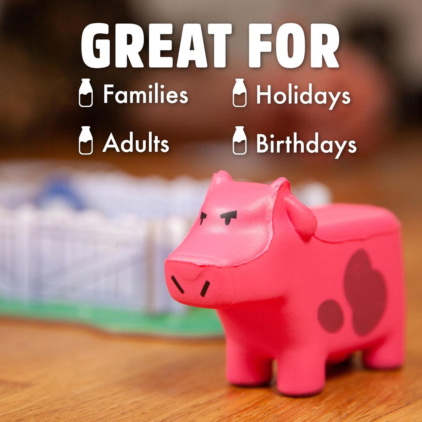 Big Potato Herd Mentality: Udderly Hilarious Board Game for Group Fun | Easy Setup & Play | The Perfect Party Game for 4-20 Players | Includes 20 Extra Exclusive Question Cards