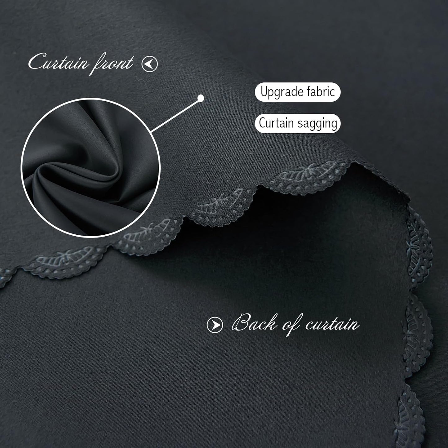 Adhesive Blackout Curtains- Self Stick Shades Window Blinds Curtains No Rod Needed Easy to Hang Curtains, Use for Bedroom, Living Room, Dining Room, Kitchen, Home Office, 35"W X 59"L, Black, 1 Panel