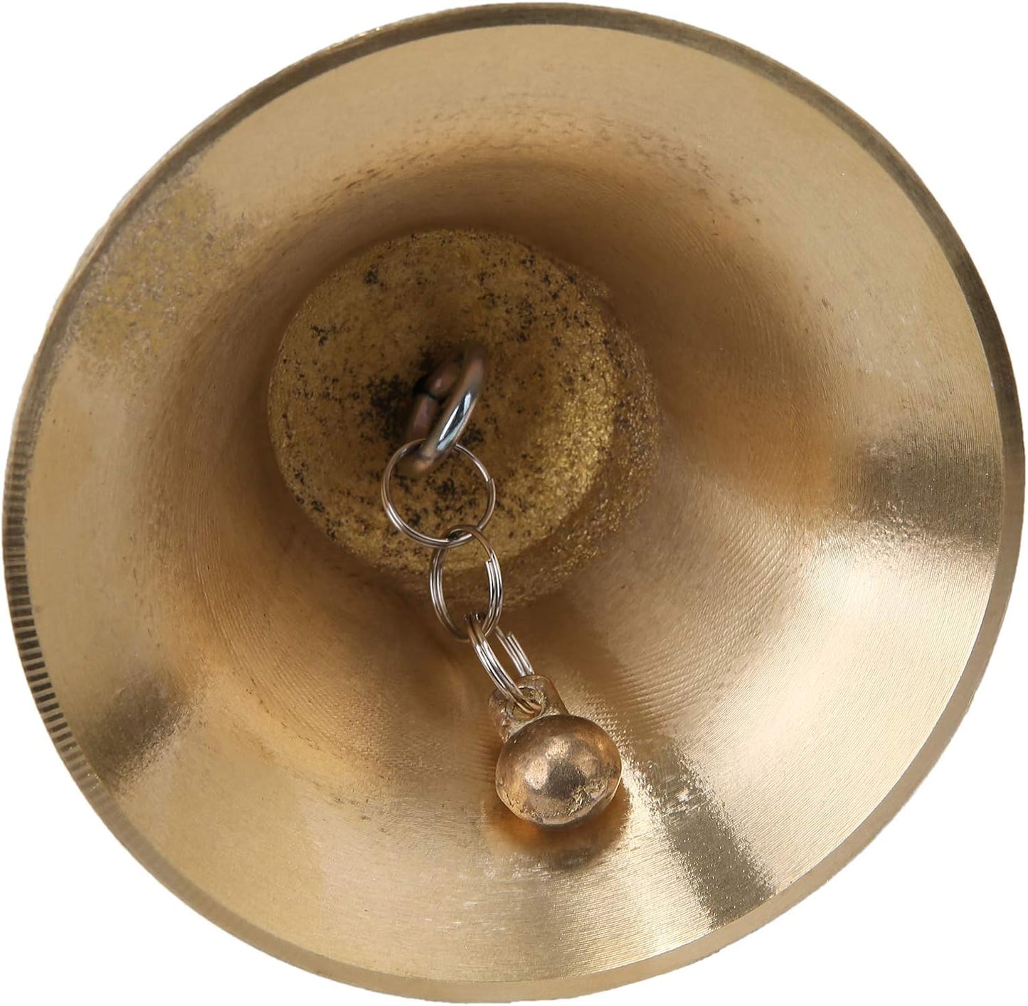 Super Loud Solid Brass Hand Call Bell