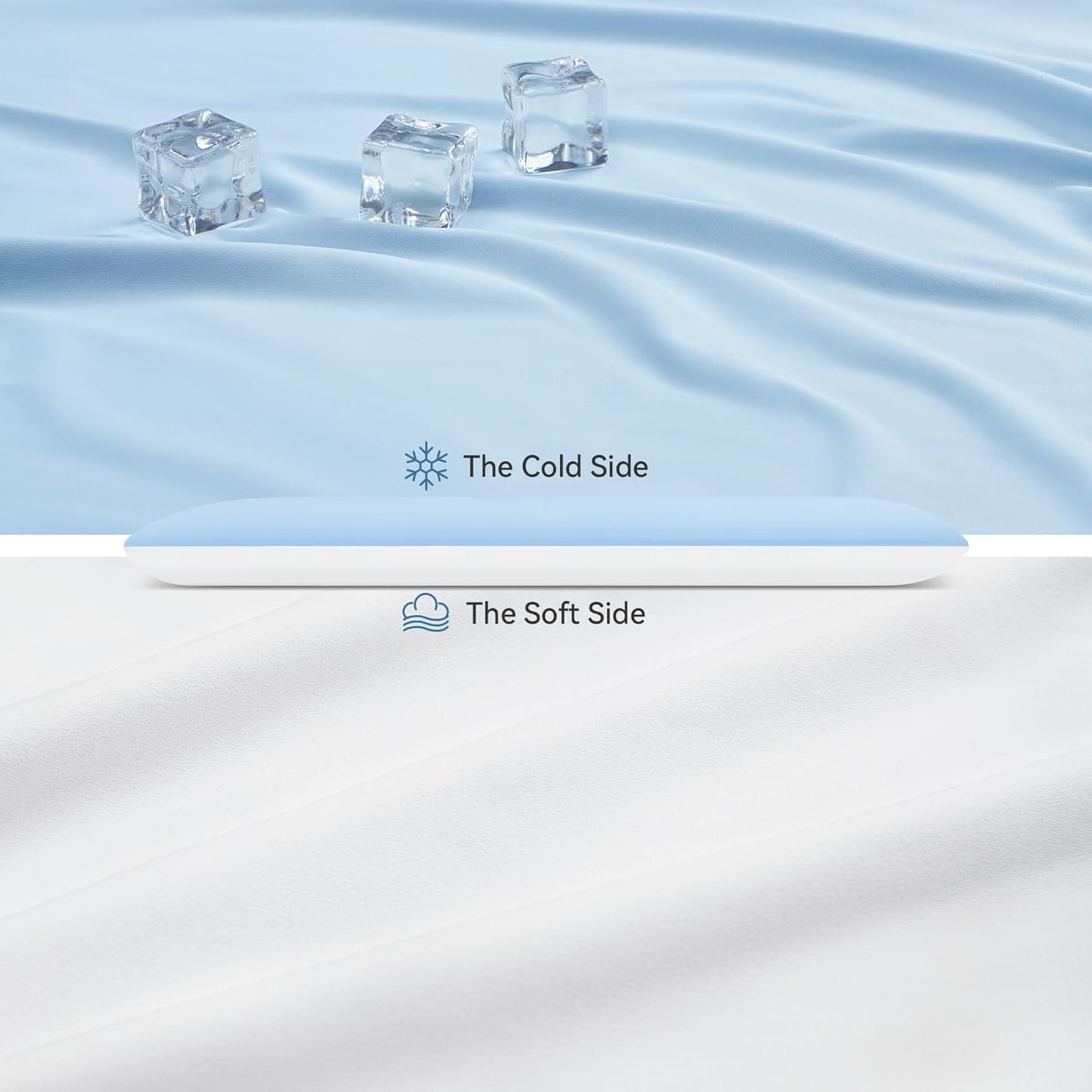 AM AEROMAX 2.75 Inches Queen Size Hyper Slim Memory Foam Pillow for Stomach and Back Sleepers - Thin, Flat Design for Cervical Neck Alignment and Deeper Sleep.