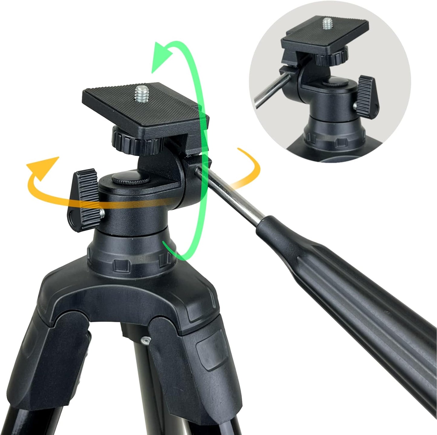 SpectrumOI Telescope for Kids & Adults - Astronomy Gift, 60mm Aperture Refractor with Carry Bag & Phone Holder