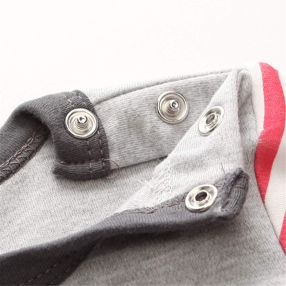 Kiddiezoom Baby and Toddler Boys'Snug Fit Footed One-Piece Romper Jumpsuit Cotton Cotton Footed Outfit