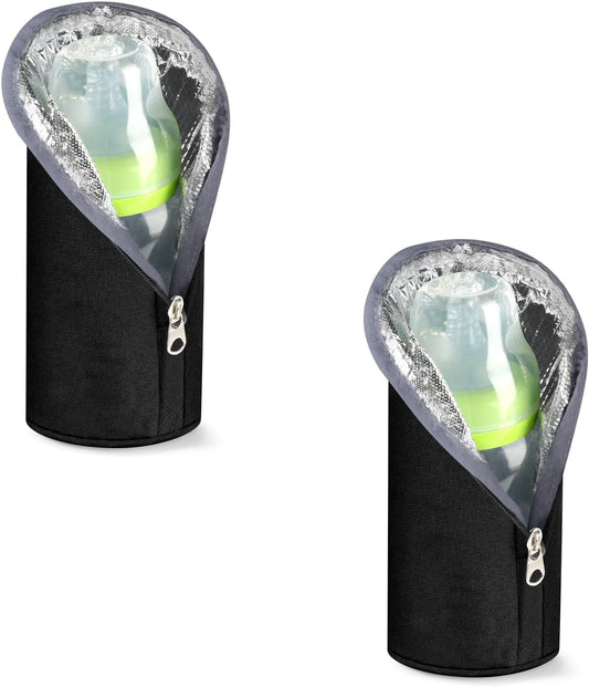 Accmor Baby Bottle Cooler Tote Bags, Insulated Breastmilk Cooler Bag, Nursing Bottle Warmer Bag for Nursing Mom Daycare Travel