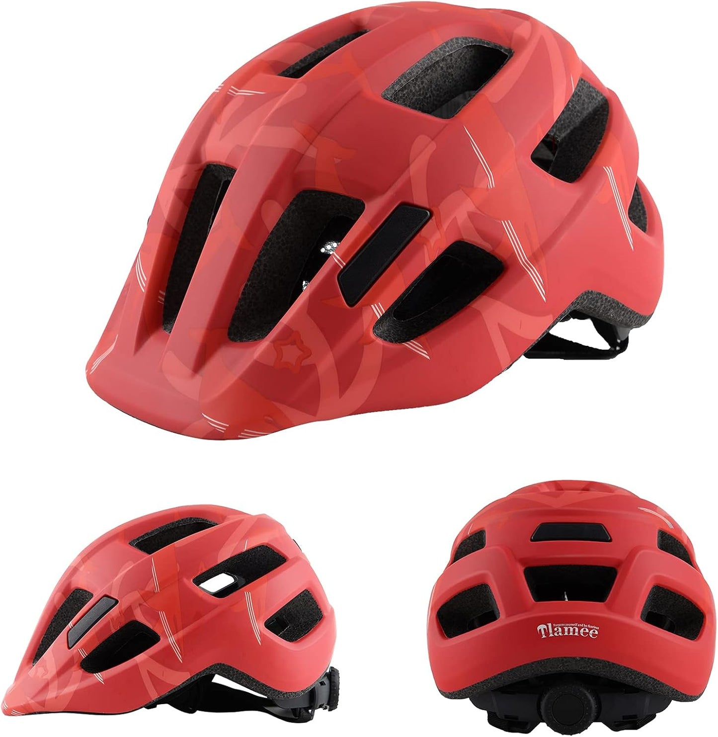Kids Bike Helmet for Ages 1-8 Years, Adjustable Toddler Boys and Girls Helmets, Lightweight Child Infant Bicycle Cycling Scooter Sports Helmet 48-54cm