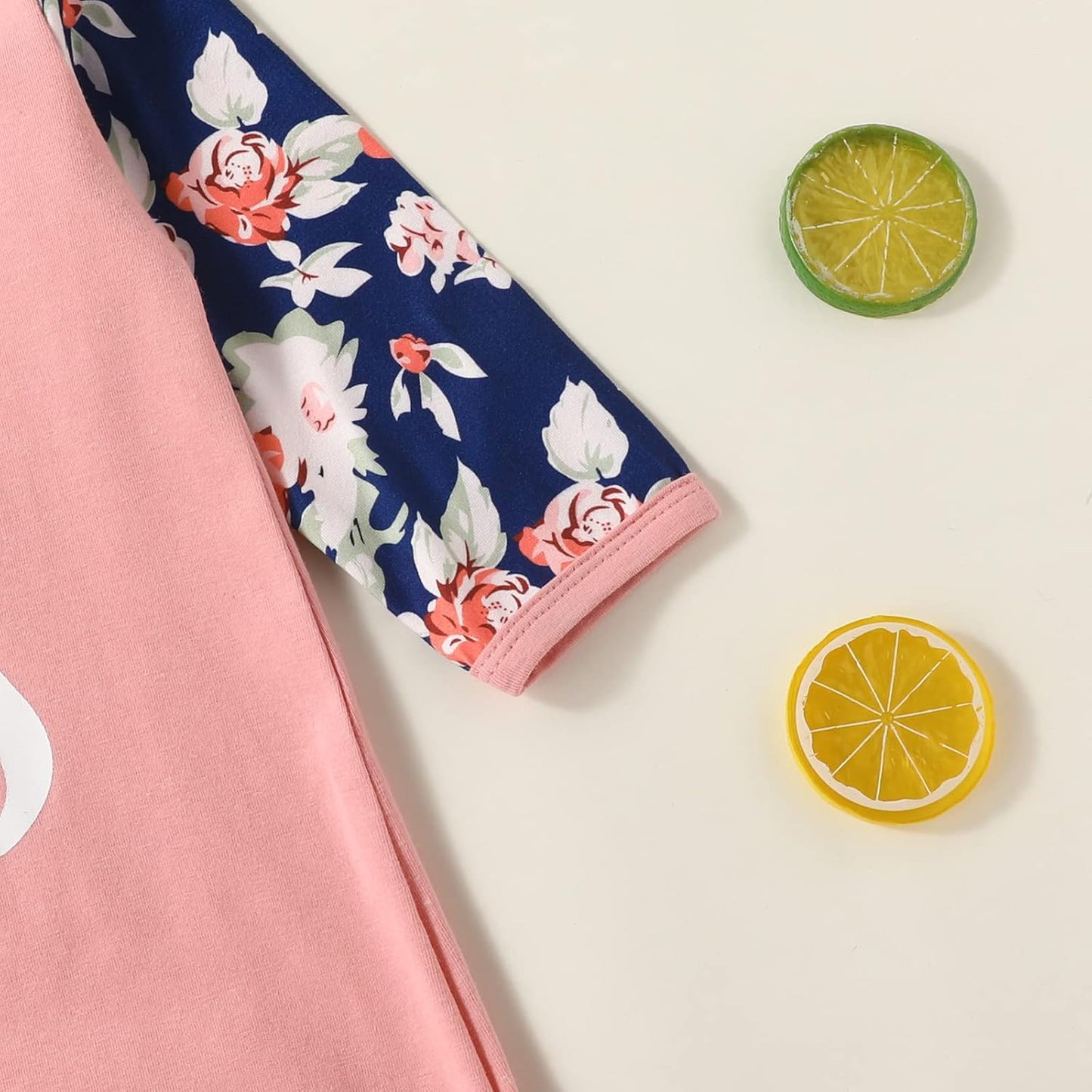 AMAWMW Newborn Baby Girl Little Sister Sleeper Gown Stripe Long Sleeve Nightgown Pajamas Gifts Stuff Essential Outfit