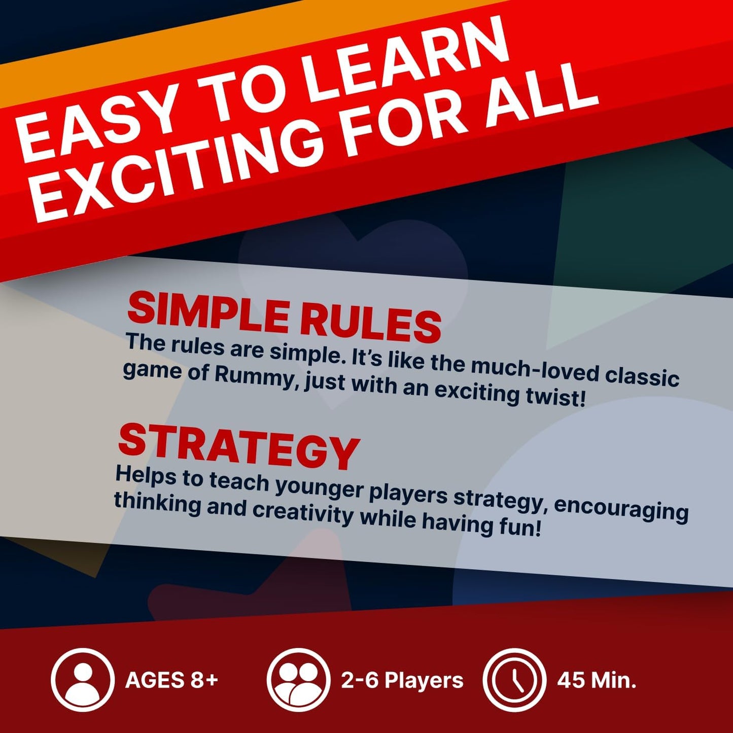 Regal Games - ScorZo - Rummy Card Game - Family Fun Friendly - 2-6 Players Ages 8+