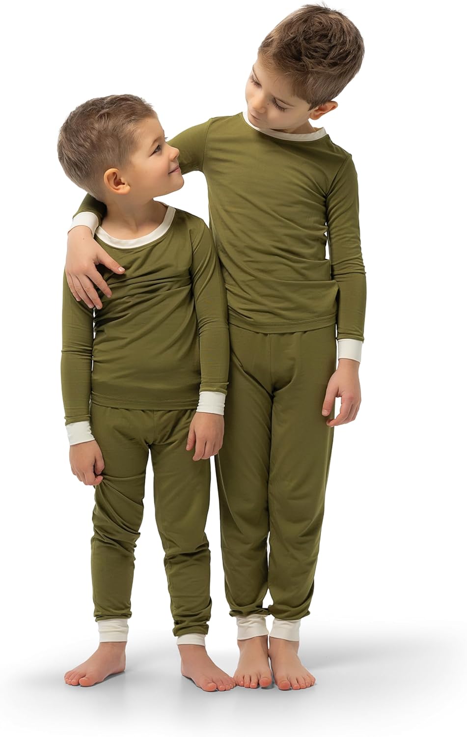 2-Piece Pajama for Kids and Toddlers - Toddler Pajamas - Boys and Girls Pajamas viscose made from Bamboo