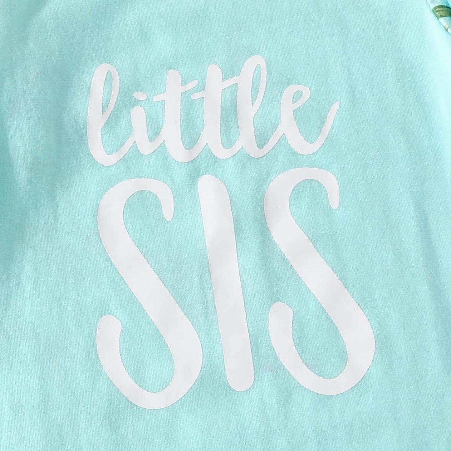 AMAWMW Newborn Baby Girl Little Sister Sleeper Gown Stripe Long Sleeve Nightgown Pajamas Gifts Stuff Essential Outfit