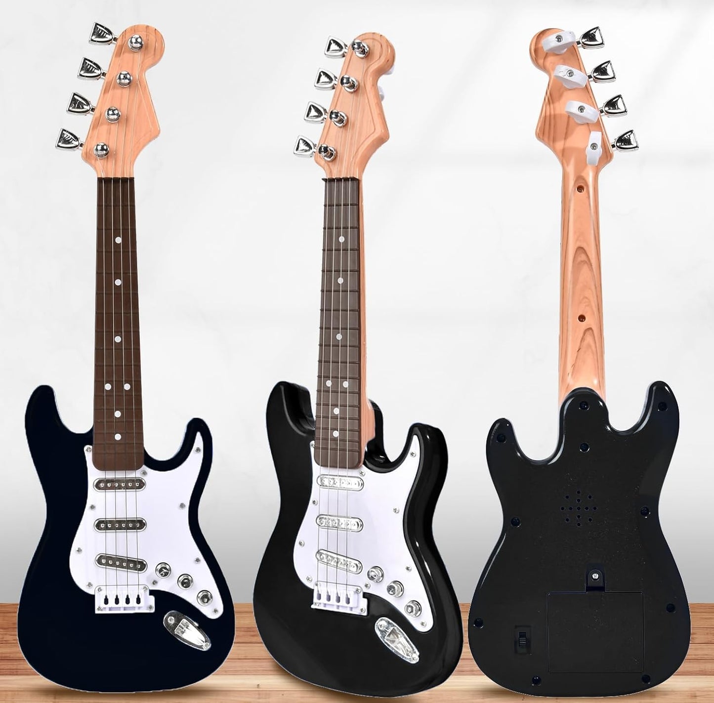 16inch Mini Guitar Toy for Kids and Beginners, Electric Guitar with Strap for Toddlers and Boys and Girls Instrument Toys