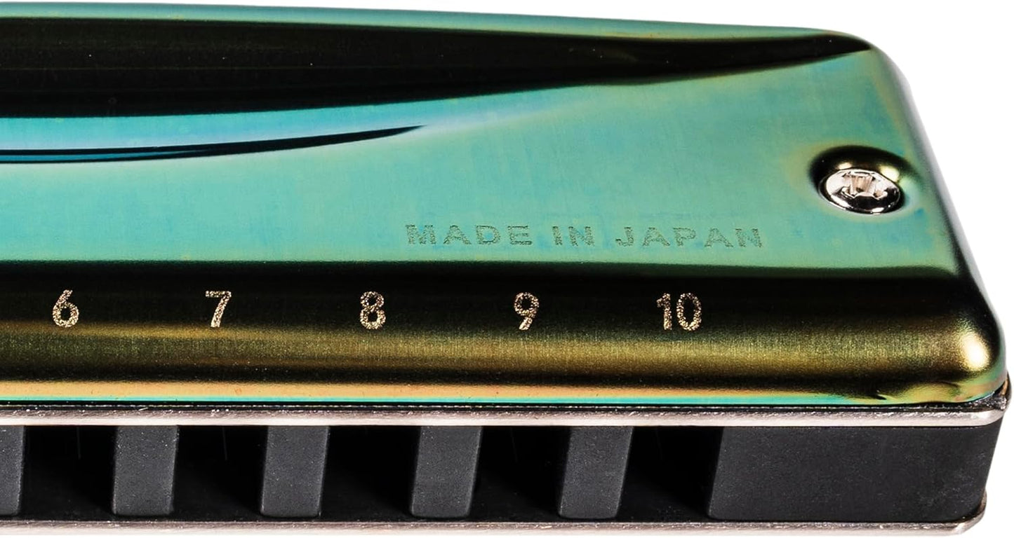 Suzuki Olive C20 10 Hole Diatonic Harmonica - Key of C